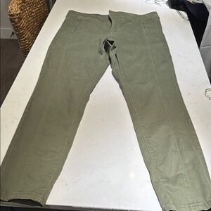 Olive Green Loft Pants